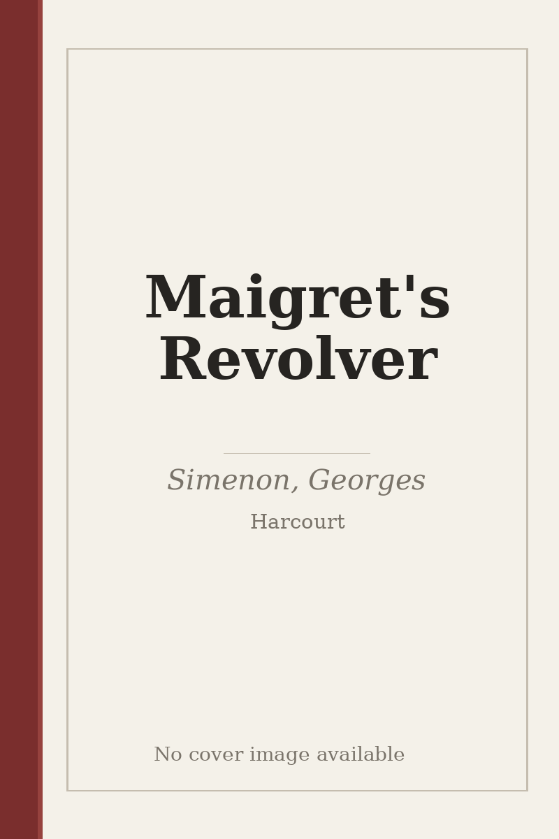 Maigret's Revolver - no cover image available