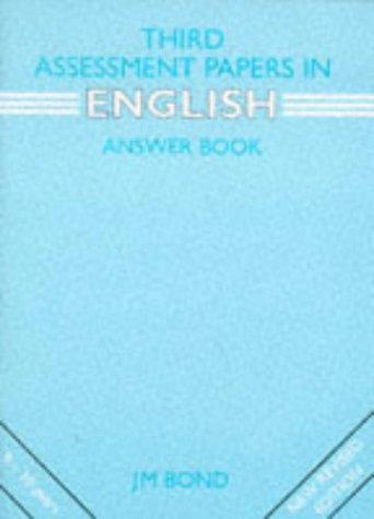 3rd Year Papers (English: Assessment Papers)