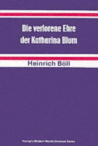 Lost Honour of Katharina Blum (German literary texts)