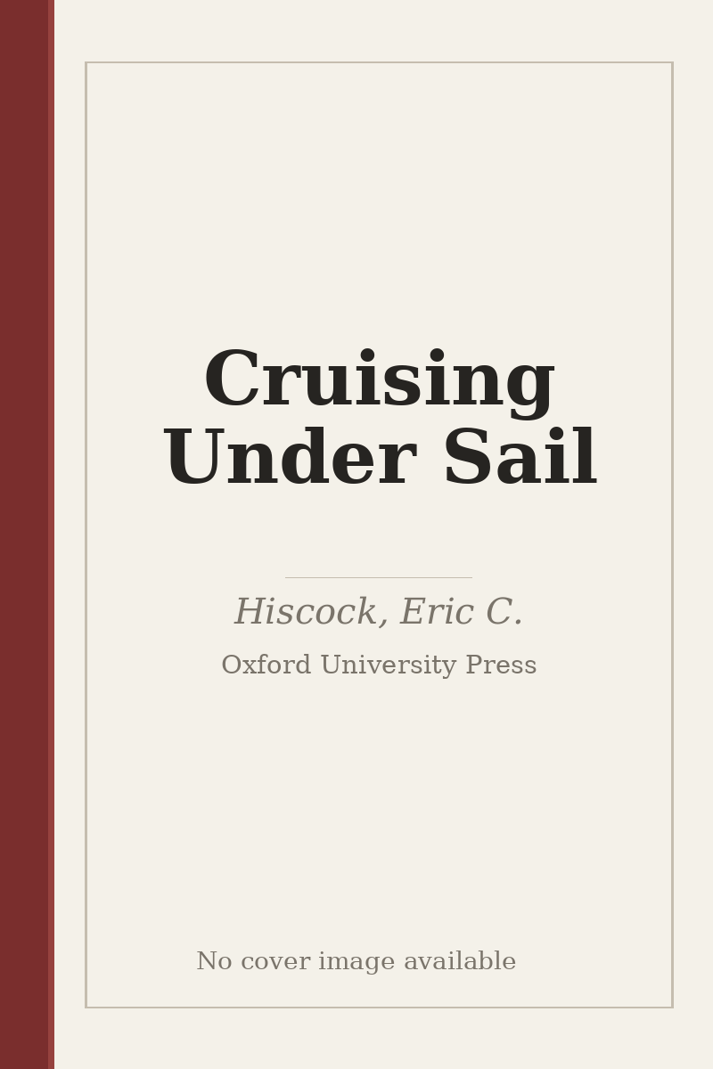 Cruising Under Sail - no cover image available