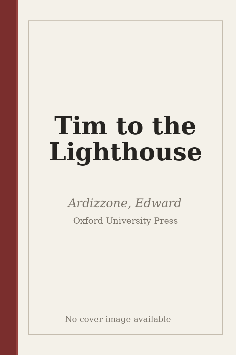 Tim to the Lighthouse - no cover image available