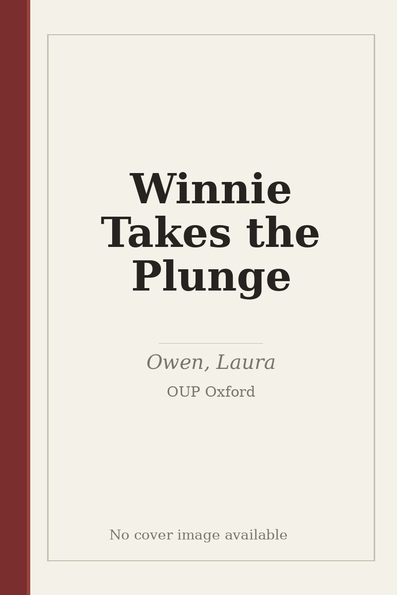 Winnie Takes the Plunge - no cover image available