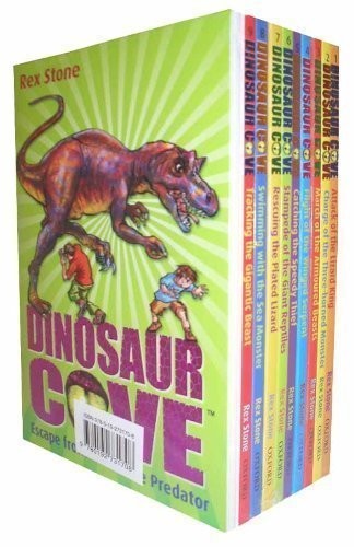Dinosaur Cove Collection - 10 books set (Attack of the Lizard King, Charge of the Three-horned Monst