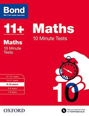 Bond 11+: Maths 10 Minute Tests: 9-10 years