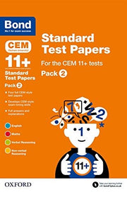 Bond 11+: CEM Standard Test Papers: Pack 2