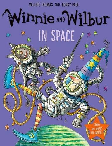 Winnie and Wilbur in Space (Paperback & CD)