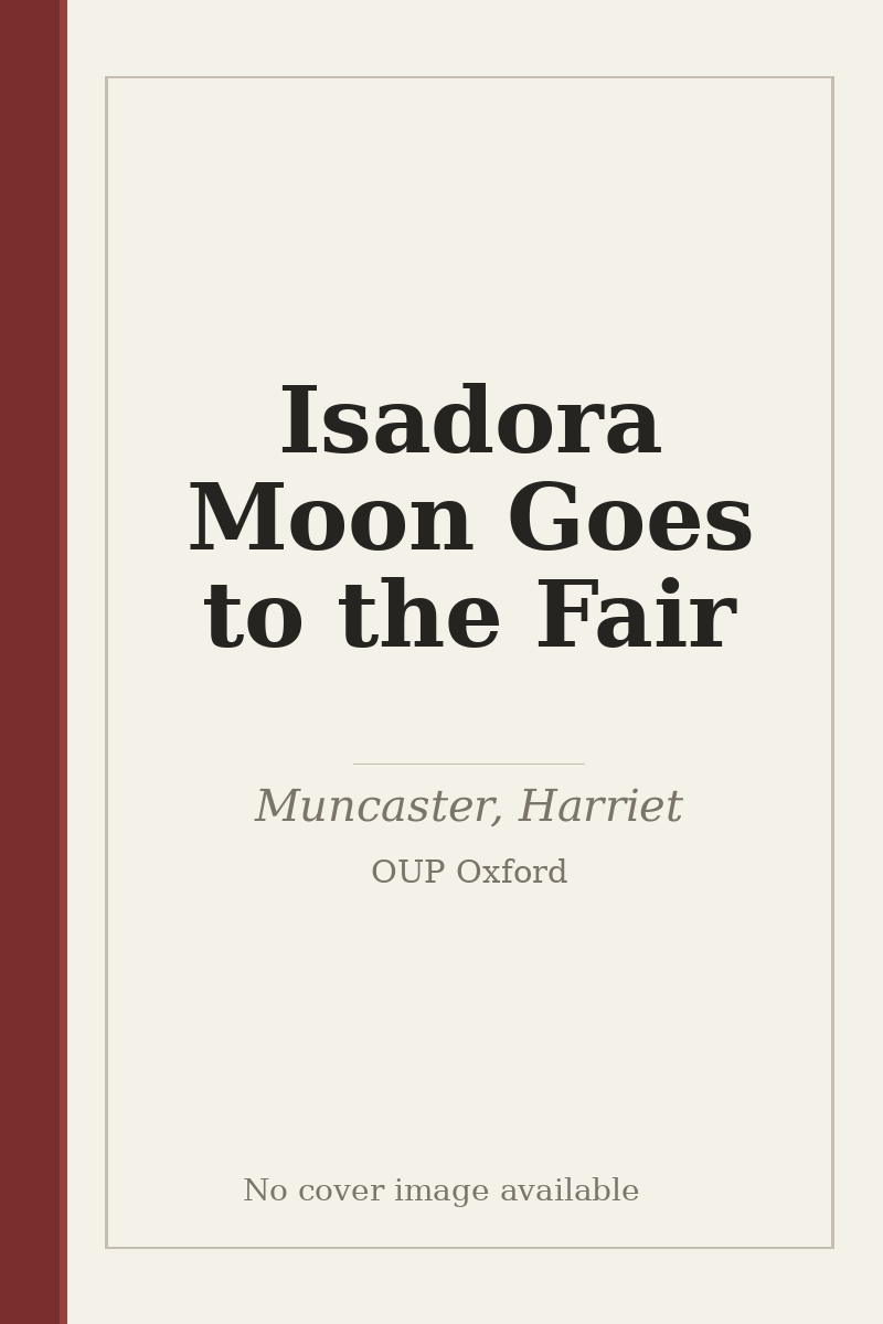 Isadora Moon Goes to the Fair - no cover image available