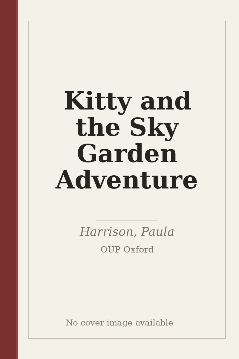 Kitty and the Sky Garden Adventure - no cover image available