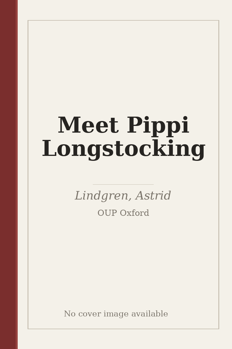 Meet Pippi Longstocking - no cover image available