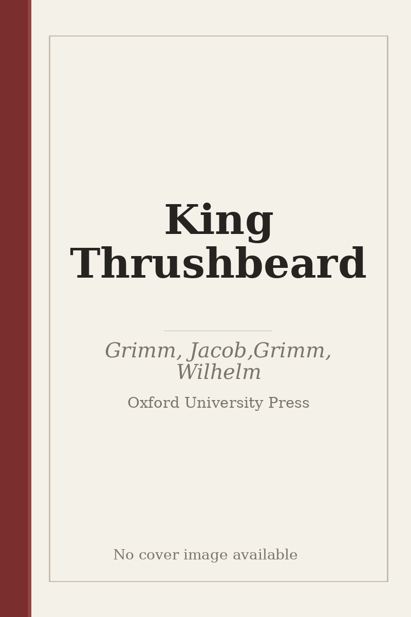 King Thrushbeard - no cover image available