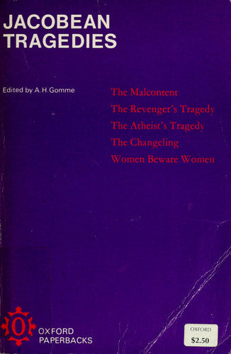 Jacobean Tragedies (Oxford Paperbacks)