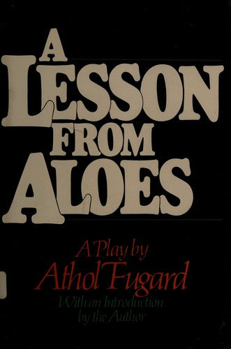 A Lesson from Aloes (Oxford Paperbacks)