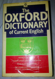 The Oxford Dictionary of Current English (Oxford Paperbacks)