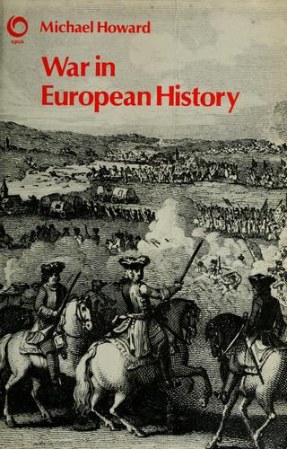 War in European History (OPUS)
