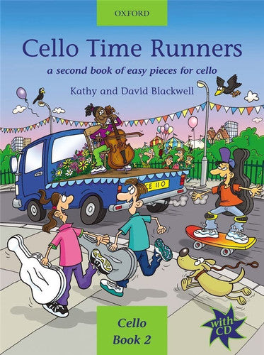 Cello Time Runners + CD: A second book of easy pieces for cello