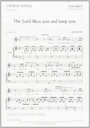 The Lord bless you and keep you: SA vocal score (F major)