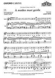 A maiden most gentle: SATB vocal score