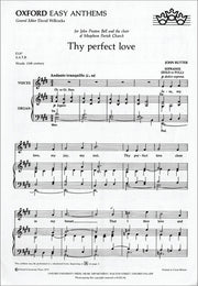 Thy perfect love: Vocal score