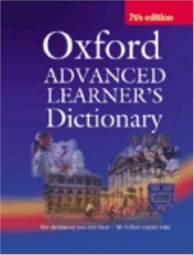 Oxford Advanced Learner's Dictionary, Seventh Edition: Paperback