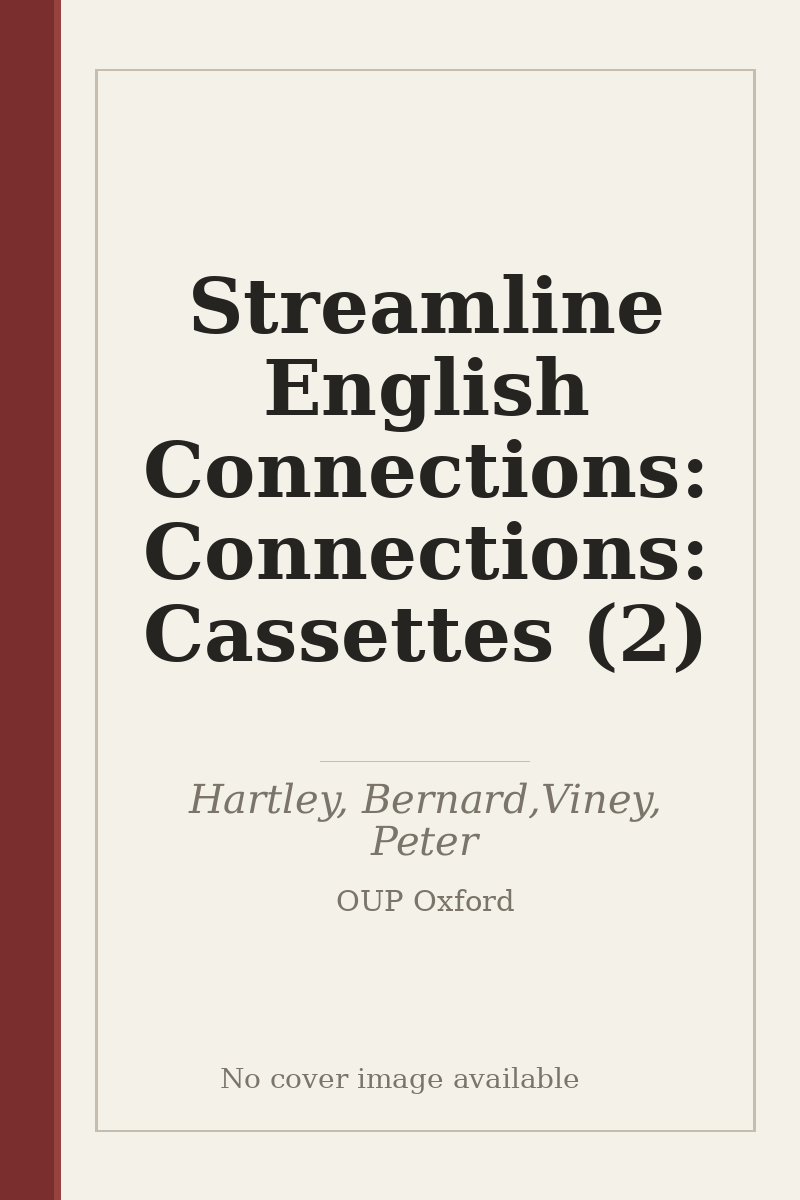 Streamline English Connections: Connections: Cassettes (2) - no cover image available