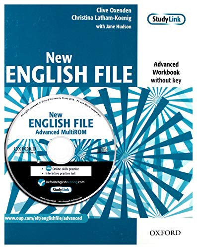 New English File: Advanced: Workbook (without key) with MultiROM Pack: Six-level general English course for adults