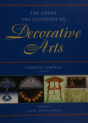 The Grove Encyclopedia of Decorative Arts: 2 volumes: print and e-reference editions available