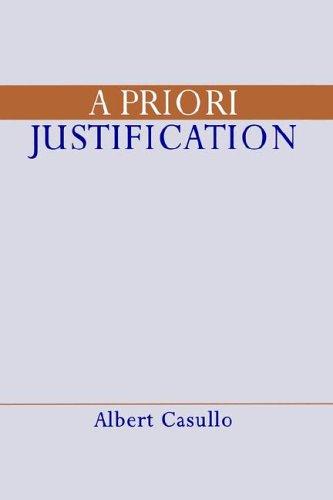 A Priori Justification