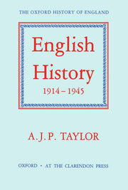 English History 1914-1945: 15 (Oxford History of England)
