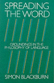 Spreading the Word : Groundings in the Philosophy of Language
