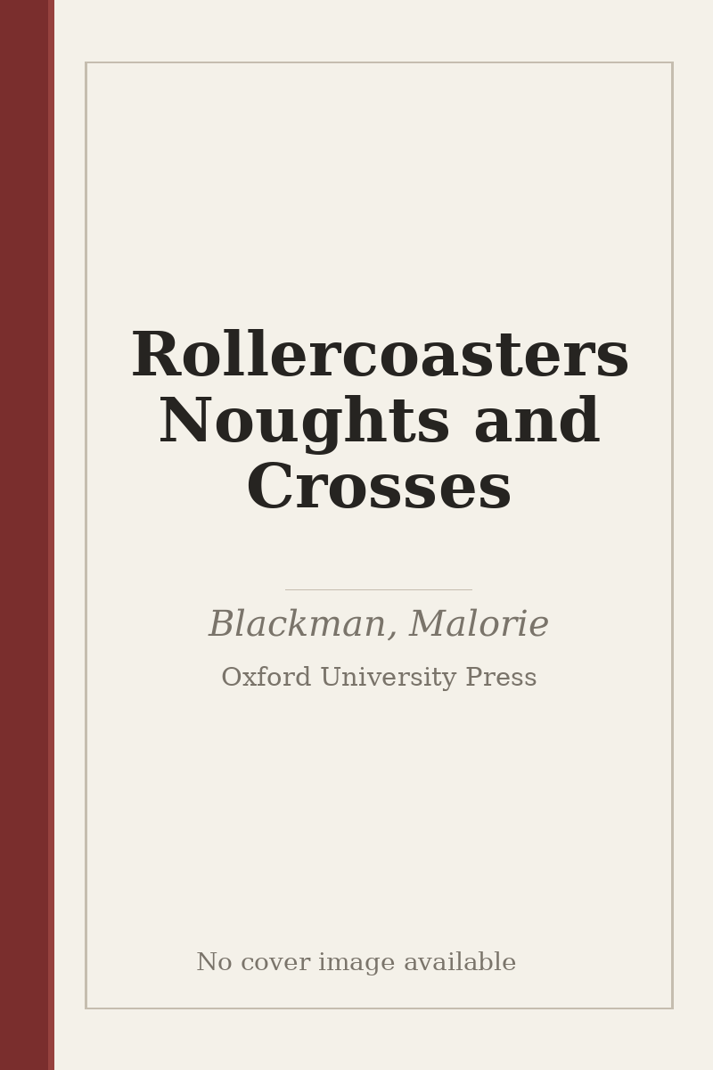 Rollercoasters Noughts and Crosses - no cover image available
