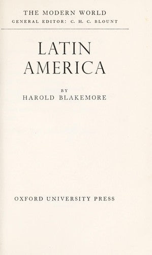Latin America (Modern World S.)