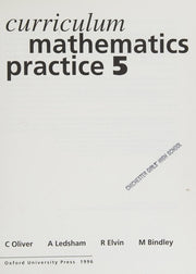 Curriculum Mathematics Practice: Book 5
