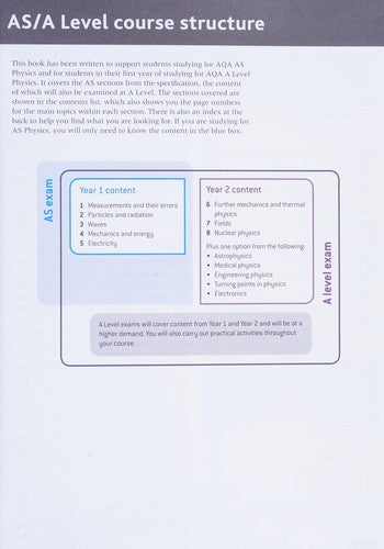 AQA Physics: A Level Year 1 and AS (AQA A Level Sciences 2014)