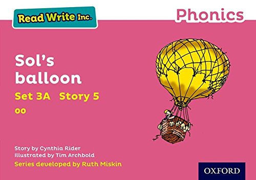Sol's balloon (Pink Set 3A Storybook 5) (Read Write Inc. Phonics)