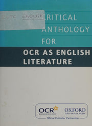 Critical Anthology for OCR AS English Literature