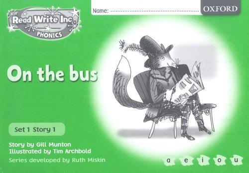 Read Write Inc. Phonics: Green Set 1 B/W Storybooks. Mixed Pack of 10 books