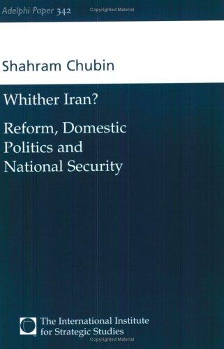 Wither Iran?: Reform, Domestic Politics and National Security: 342 (Adelphi series)