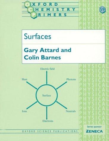 Surfaces: 59 (Oxford Chemistry Primers)