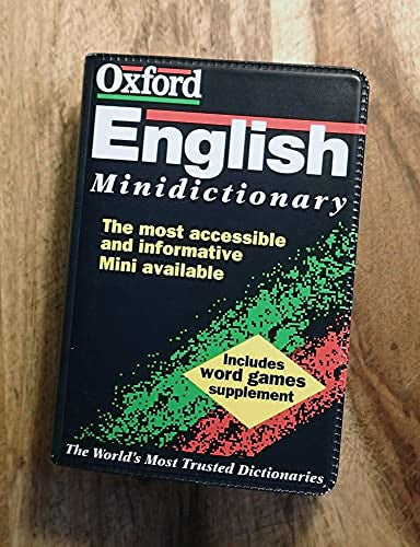 The Oxford English Minidictionary