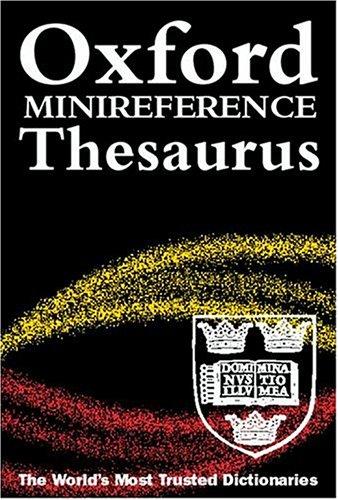 Oxford Minireference Thesaurus
