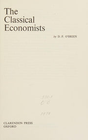 Classical Economists