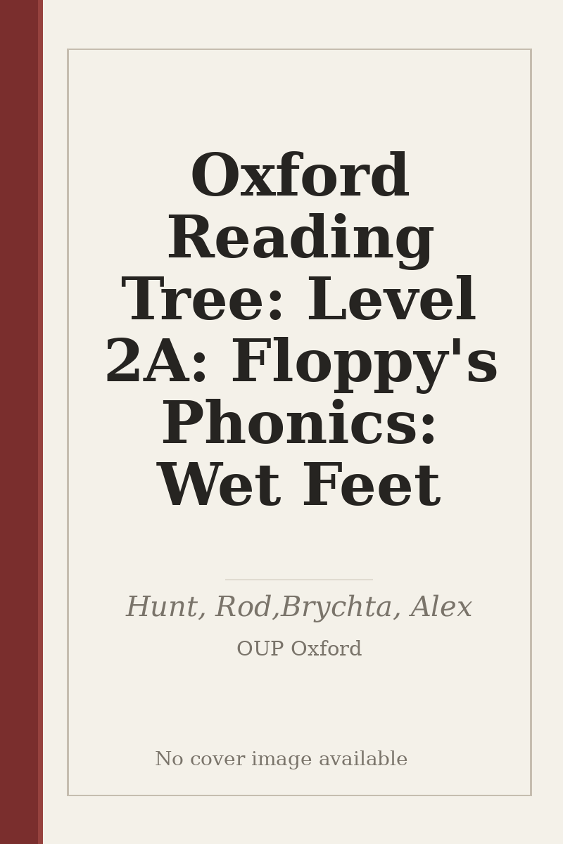Oxford Reading Tree: Level 2A: Floppy's Phonics: Wet Feet - no cover image available