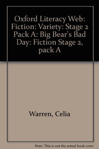 Oxford Literacy Web: Fiction: Variety: Stage 2 Pack A: Big Bear's Bad Day