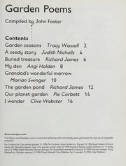 Gardens Poems (Oxford Reading Tree)