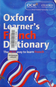 OCR Oxford Learner's French Dictionary
