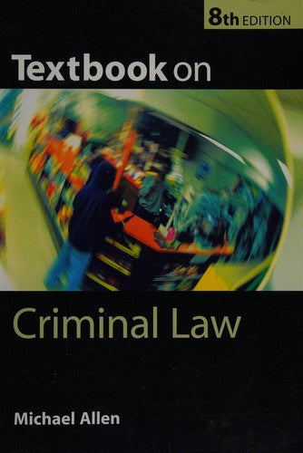 Textbook on Criminal Law
