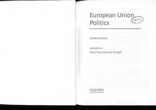 European Union Politics