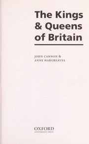 The Kings and Queens of Britain n/e