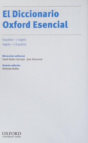 Concise Oxford Spanish Dictionary