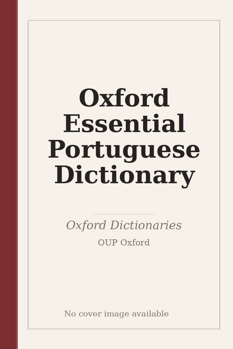 Oxford Essential Portuguese Dictionary - no cover image available